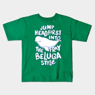 Beluga Style Kids T-Shirt